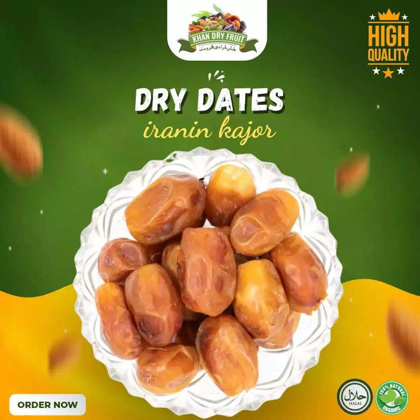 Premium Dry Zahidi Dates (Khajoor) from Iran 1kg