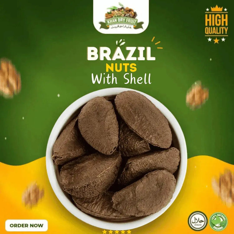 Brazil Nuts In Shell 250gm Pack -