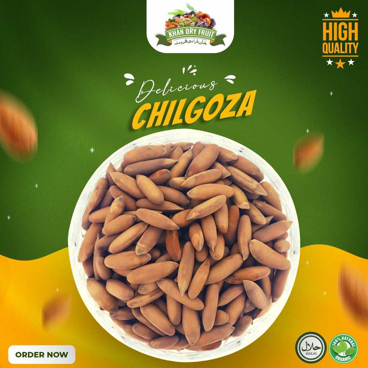 Pine Nuts Chilgoza: Benefits and Uses 1KG Pack khandryfruit