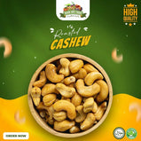 Roasted Cashews Nuts (500gm Pack) Premium Quality Roasted Kaju Salted, Half kg Pack khandryfruit