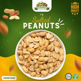 Roasted Salted Namkeen Peanuts for Everyday Snacking 1kg Pack khandryfruit