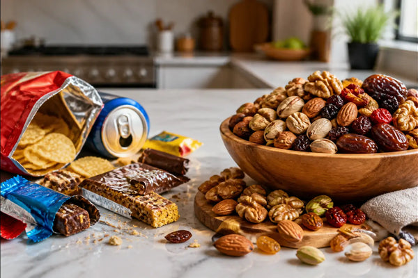 7 Snack Swaps Americans Need in 2026 (Your “Healthy” Snacks Might Be Why You’re Tired)