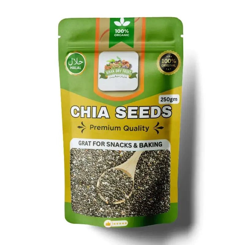 Chia Seeds: Benefits, Nutrition, How to Use & Price in Pakistan - Khan Dry Fruits