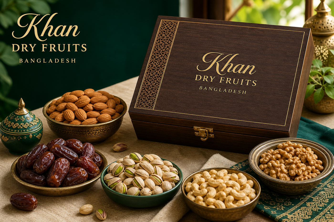Bangladesh Dry Fruits Price List 2026 — Live BDT Guide to Send Premium Packs to Pakistan