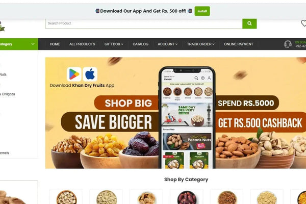 How to Buy Dry Fruits Online in Pakistan grocery store