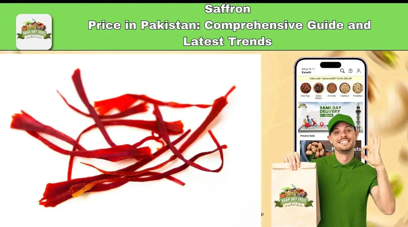 Saffron, Price in Pakistan: Comprehensive Guide and Latest Trends Zafran - Khan Dry Fruits