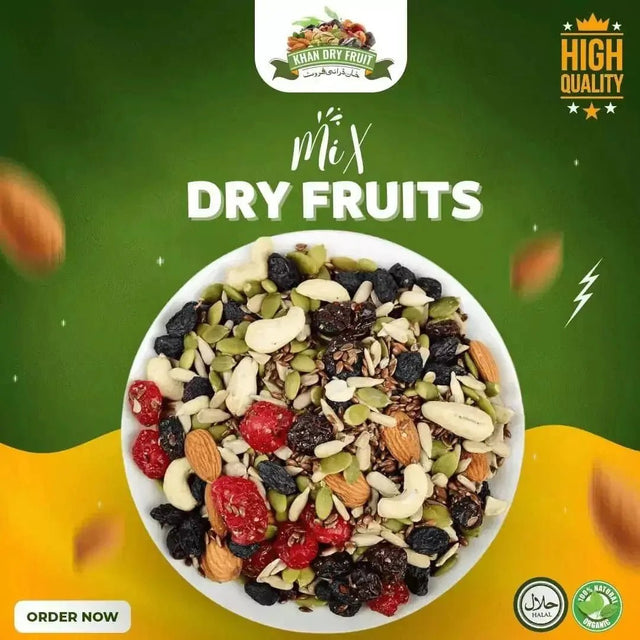 Homemade Dry Fruit Power Mix: A Natural Energy & Vitality Recipe - Khan Dry Fruits