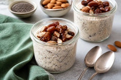 How to Make Overnight Oats with Nuts, Seeds & Dry Fruits