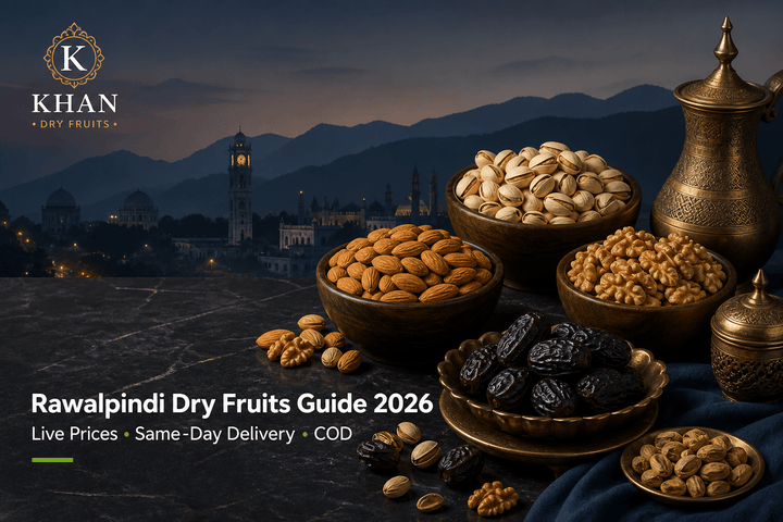 Best Dry Fruits in Rawalpindi (2026) — Live Prices, Same-Day Delivery & Twin-City Guide