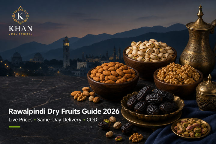 Best Dry Fruits in Rawalpindi (2026) — Live Prices, Same-Day Delivery & Twin-City Guide