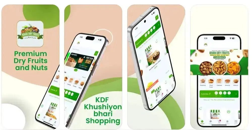 Khan Dry Fruit App: Enjoy Premium Quality Dry Fruits with Ease – Available on Apple and Android! - Khan Dry Fruits