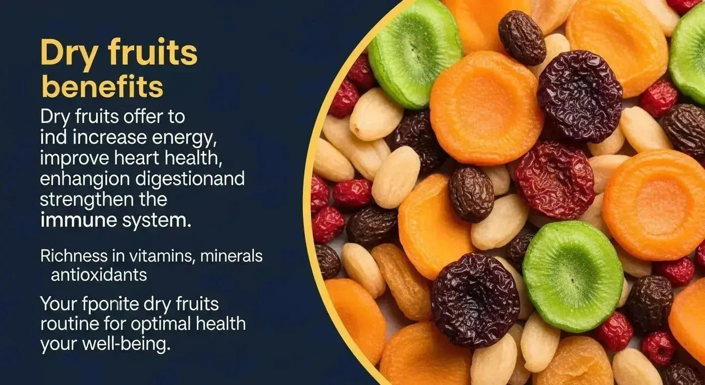 Nature's Candy: Unlocking the Health Benefits of Dry Fruits - Khan Dry Fruits