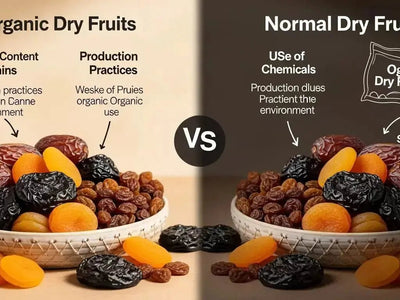 Organic Dry Fruits vs. Normal Dry Fruits