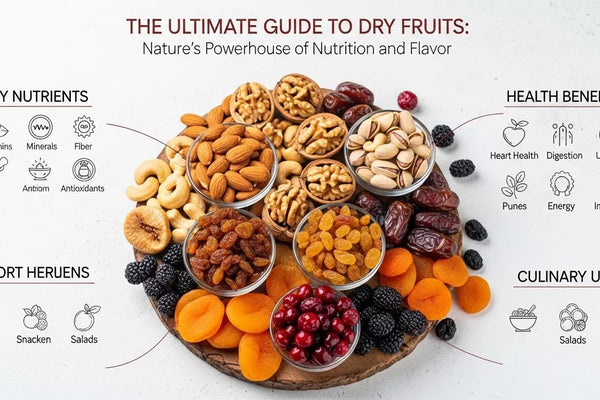 The Ultimate Guide to Dry Fruits: Nature’s Powerhouse of Nutrition and Flavor