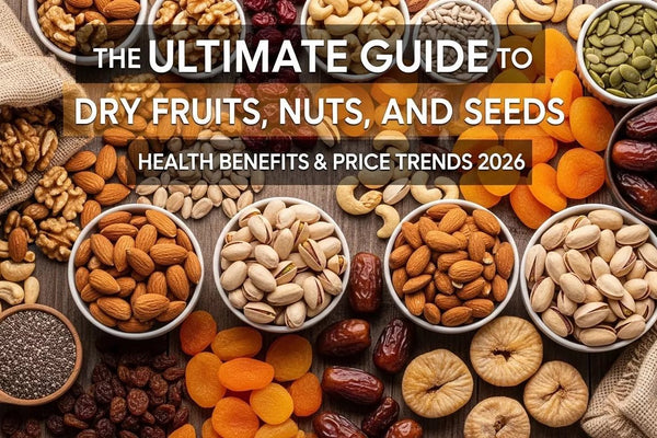The Ultimate Guide to Dry Fruits, Nuts, and Seeds: Health Benefits & Price Trends 2026