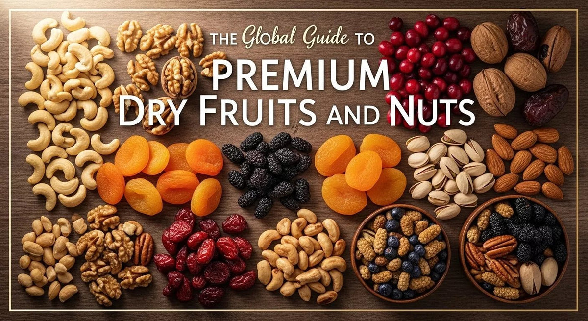 Global Dry Fruits & Nuts Guide 2026 | Best Prices - Khan Dry Fruits