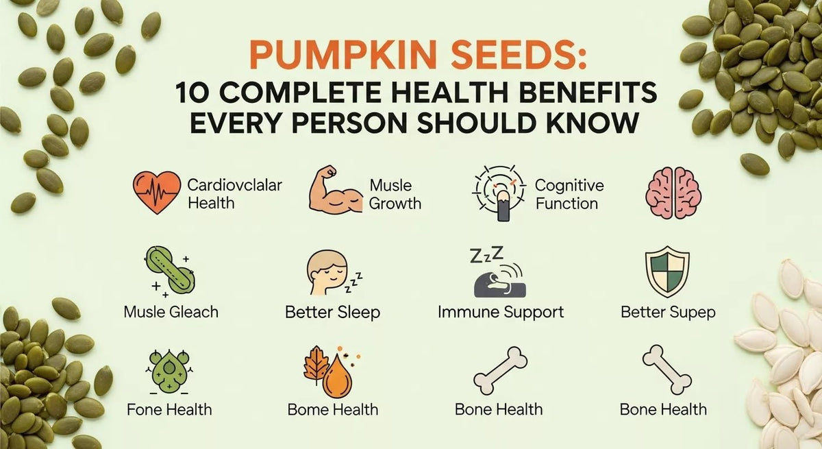 Pumpkin Seeds: 10 Complete Health Benefits Every Person Should Know