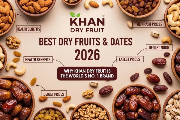 Best Dry Fruits & Dates 2026: Health Benefits, Latest Prices & Why Khan Dry Fruit is the World's No. 1 Brand