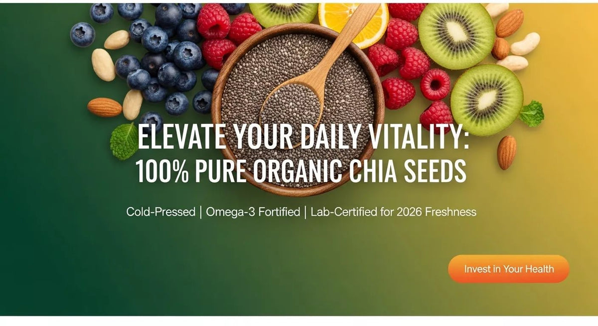 Premium Organic Chia Seeds (250gm Pack