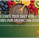 Premium Organic Chia Seeds (250gm Pack