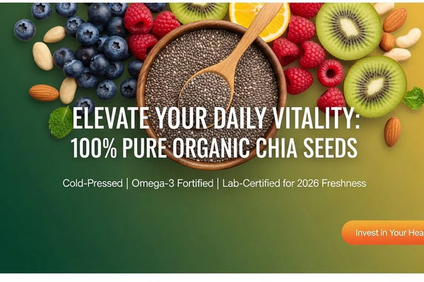 Premium Organic Chia Seeds (250gm Pack