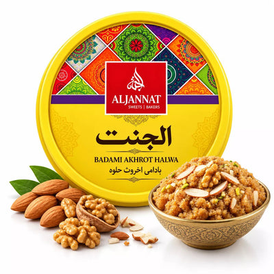 Desi Ghee Akhroti Badami Sohan Halwa – Premium Multani Sweets 1kg
