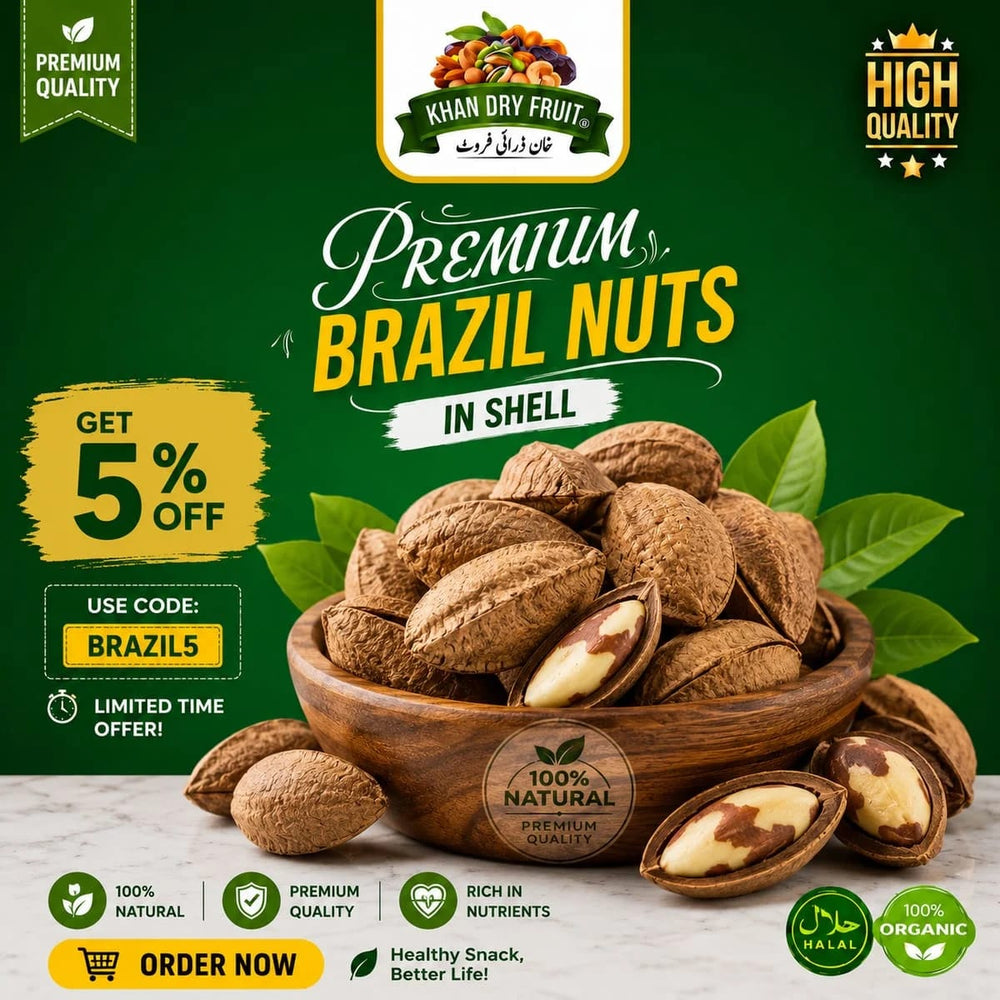 Brazil Nuts In Shell 10 health benefits Brazil Nuts 250gm 