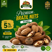 Brazil Nuts Price in Pakistan | Buy In-Shell 250g Online