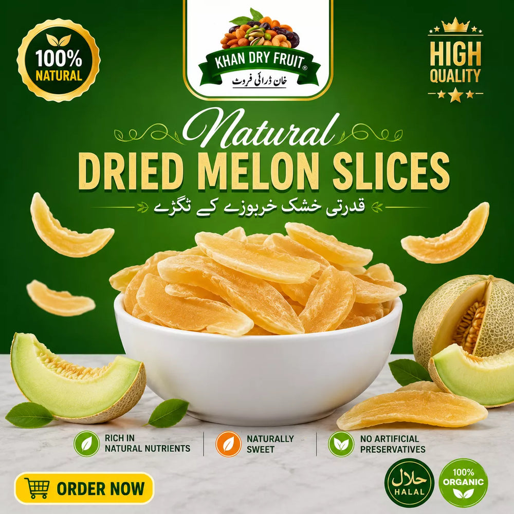 Natural Dried Melon Slices