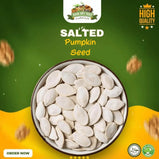 Pumpkin Seed White Salted 250gm Pack - KHAN DRY FRUITS