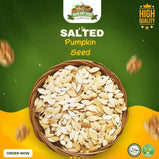 Pumpkin Seed White Salted 250gm Pack - KHAN DRY FRUITS