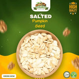 Pumpkin Seed White Salted 250gm Pack - KHAN DRY FRUITS
