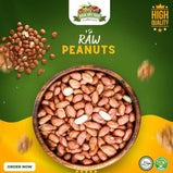 Wholesome Raw Peanuts: 1kg Pack Unroasted and Preservative-free khan dry fruit