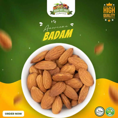 Premium Quality American Almonds (250gm Pack) - Dry Fruits Karachi