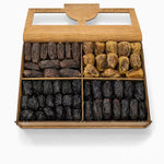 Luxury Mixed Dates Rectangle Box – 4 Portion Regular Pack - Khan Dry Fruits