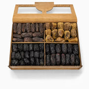 Luxury Mixed Dates Rectangle Box – 4 Portion Regular Pack