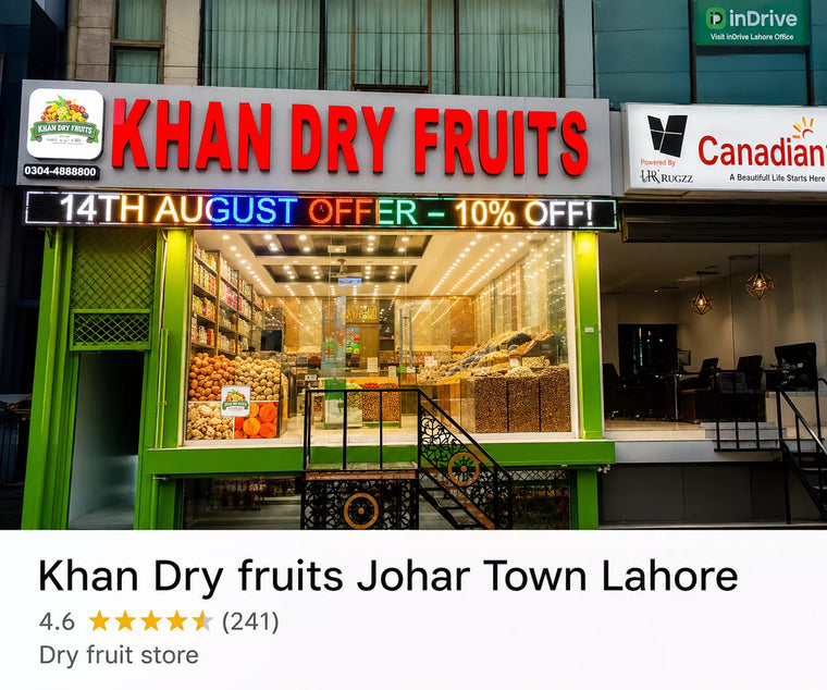 Khan Dry Fruits Johar Town