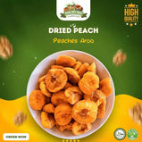 Dried Peach 250gm Pack I 100% organic Export Quality Peaches Aroo