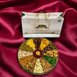 Dry Fruit Gift Boxe with 13-Portion Plastic Mirrors