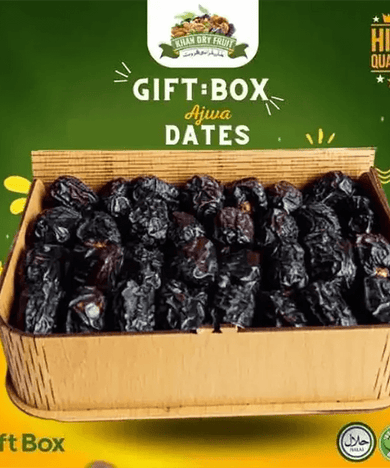 Ajwa Dates in a 1kg Wooden Gift Box: Treasured Delights of Medina
