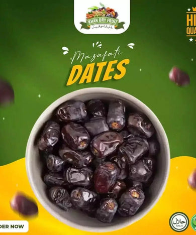 Fresh Mazafati Dates ( 1kg Pack) Sweet and Juicy Iranian Dates