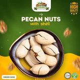 Pecan nuts with shell health benefits 