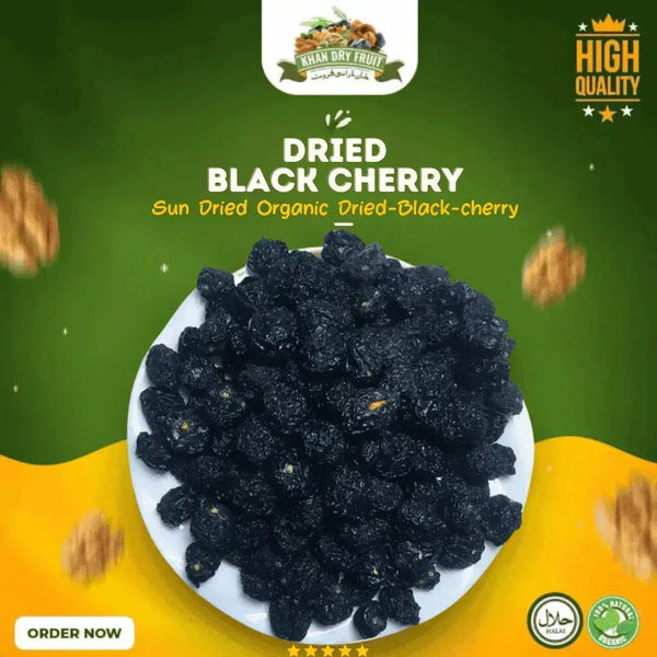 Sun Dried Organic Dried-Black-cherry 250gm pack