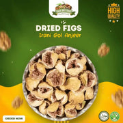 Iranian Organic Dried Figs 250gm Exports Quality Gol Anjeer