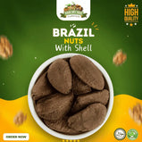 Brazil Nuts In Shell 250gm Pack - 