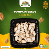 Pumpkin Seeds In white Shell
