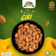 Pure American Almonds Badam Giri  (250gm pack)