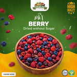 Mix Berry Dried Without Sugar 250g – Organic, 100% Natural, Sugar-Free, No Preservatives, Vegan Imported Berries 