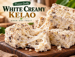 Creamy stretchy White Kelao walnut sweet pulled apart – Khan Dry Fruits Lahore, 1kg pack, nationwide delivery in Pakistan
