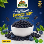 Premium Dried Blueberry 250g – 100% Natural & Healthy Snack 